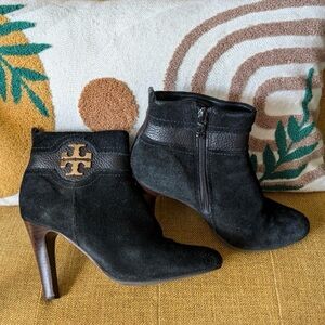 Tory Burch Black Heeled Boots